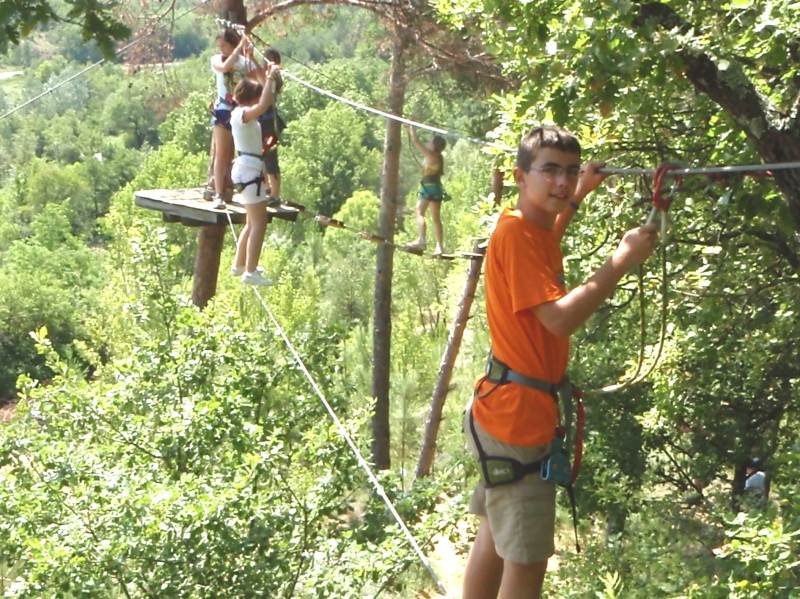 Village Camps International Summer Camp Ard&egrave;che, France 2019-07-26 https://www.villagecamps.com/journals_admin/images/21-23-Walking the wire.jpg